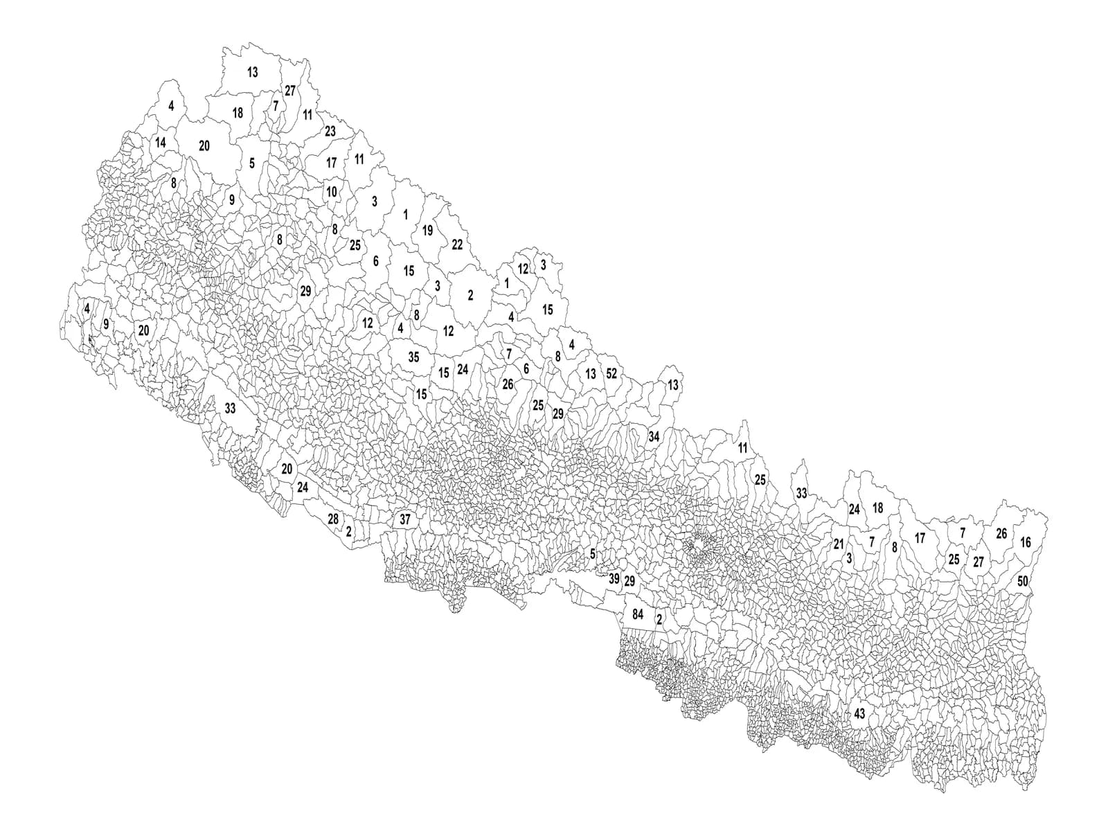 Nepal Old Vdcs Shapefile Download